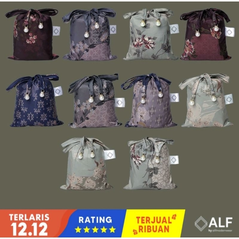 MUKENA MINI TRAVEL MOTIF ALIF BY ALIF MODERN WEAR