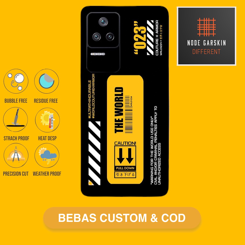 *(Buy1Get1)* Poco F4 Part 2 Garskin Casing/Stiker Free Customs & COD Variasi