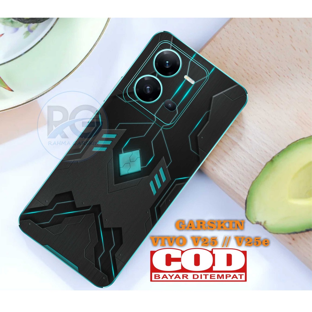 Get2pcs_ Garskin vivo V25 5g vivo V25e Garskin stiker custom Dan Cod