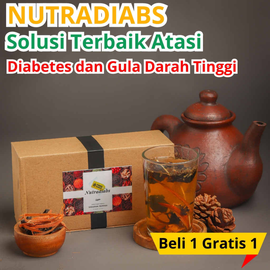 

* Promo Beli 1 Gratis 1 Nutradiabs Herbal Alami Untuk Diabetes Terlaris