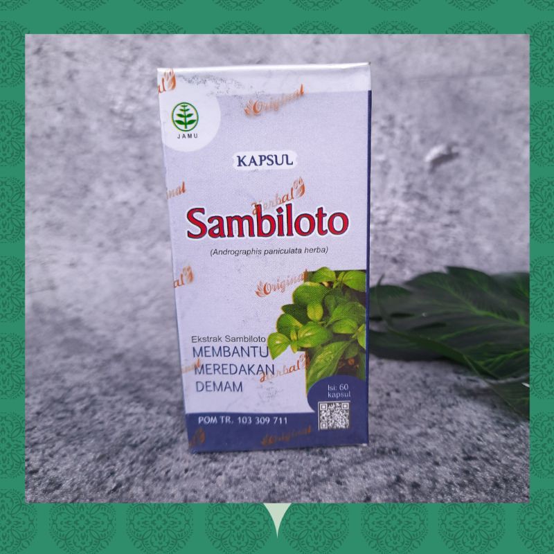 

* Kapsul Sambiloto Herbal Solusi Covid 60 Kapsul Ekstrak Daun Sambiloto Anti Virus Terlaris