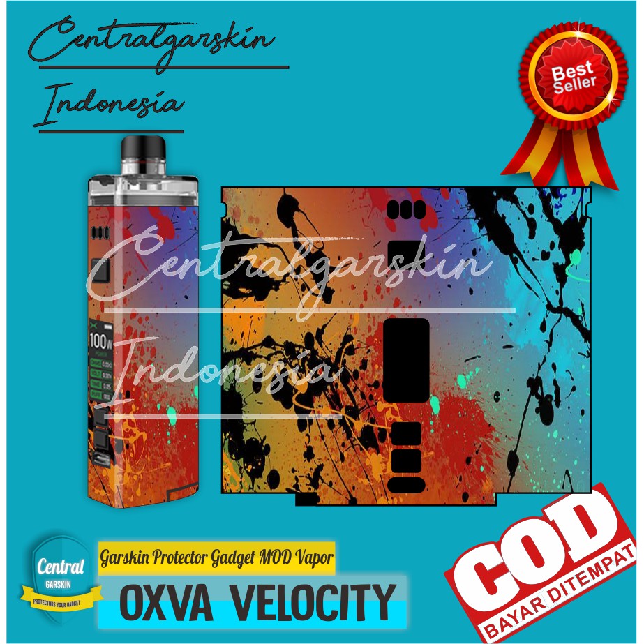 - 2Pcs Custom Oxva Velocity Garskin/Case Wrap MAXDECAL Bisa COD