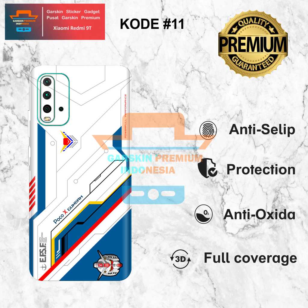 *PromoGet2* Xiaomi Redmi 9t Stiker Garskin HP/Case Custom Dan COD