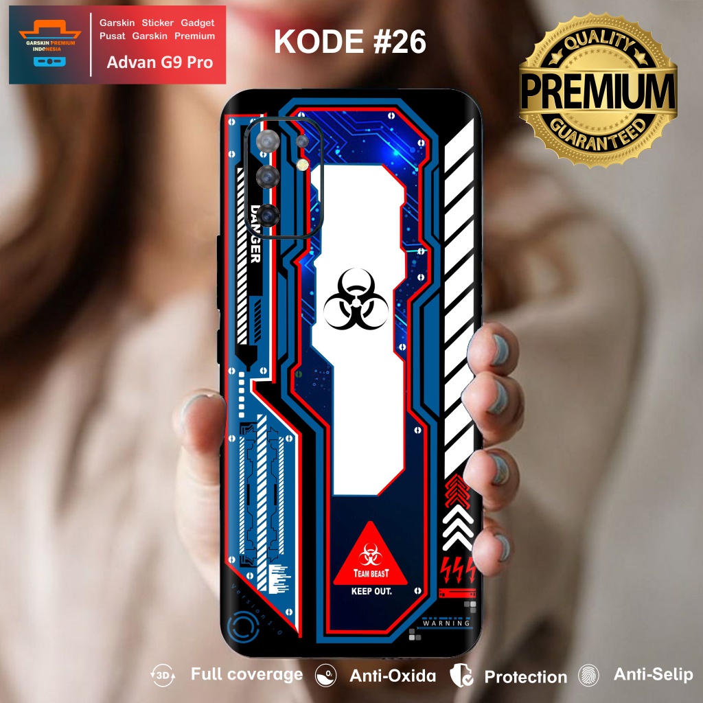 *PromoGet2* Advan G9 Pro Stiker Garskin HP/Case Custom Dan COD