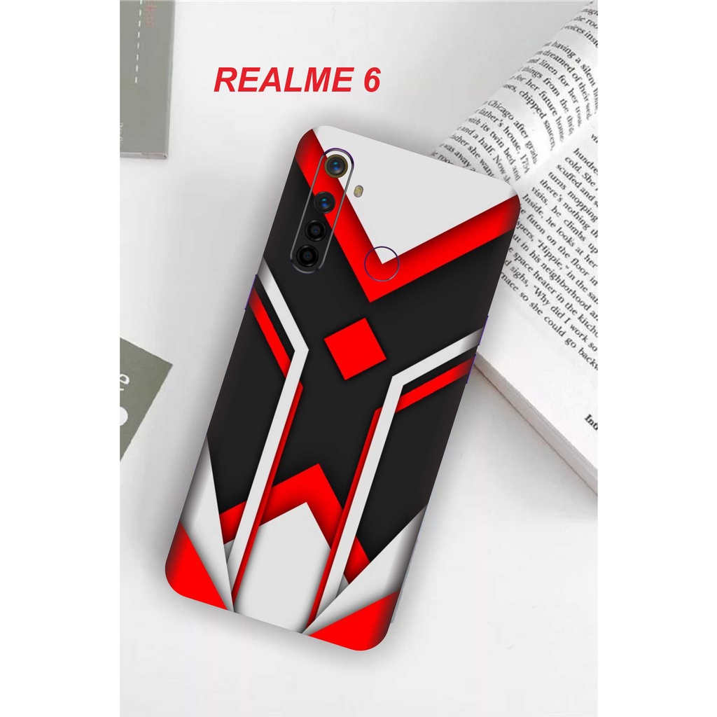*PromoLaris* Realme 6 Garskin Wrap Custom (2Pcs) & COD