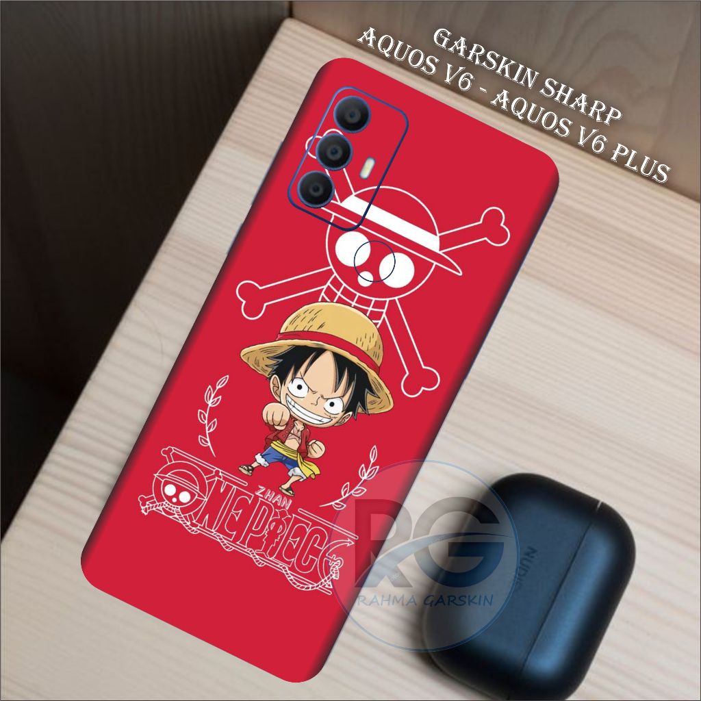 Get2Pcs SKIN SHARP AQUOS V6 PLUS SHARP AQUOS V6 MOTIF GOJO Case Garskin Casing COD