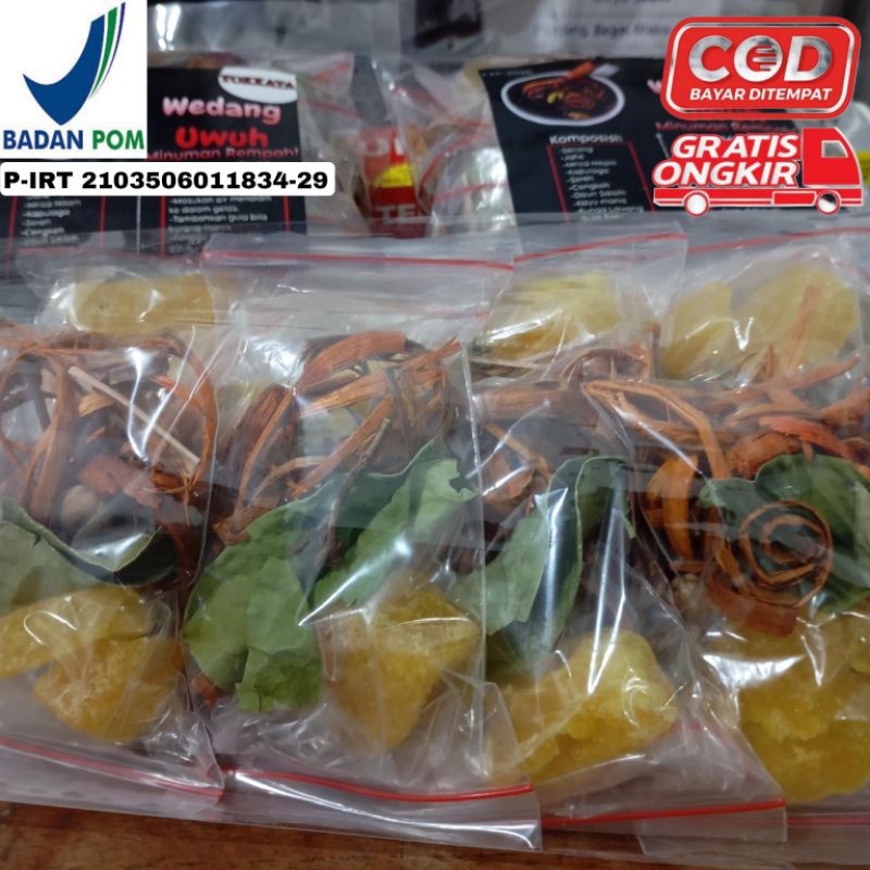 

* Wedang Uwuh Komplit Premium 1box Isi 10pcs Terlaris