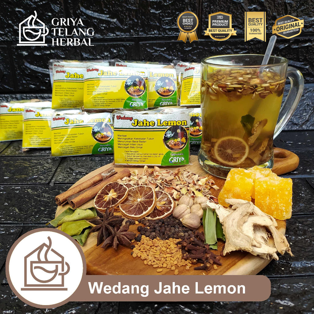 

* Wedang Rempah Jahe Lemon Terlaris