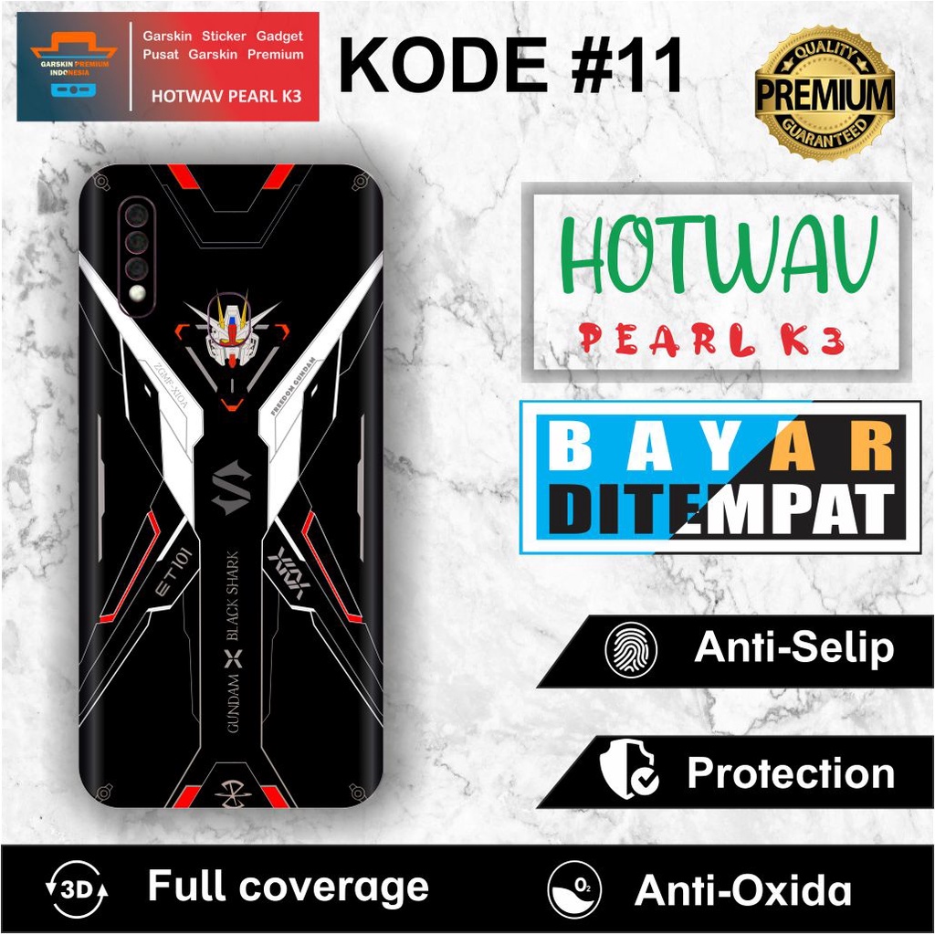 *PromoGet2* Hotwav Pearl K3 Stiker Garskin HP/Case Custom Dan COD