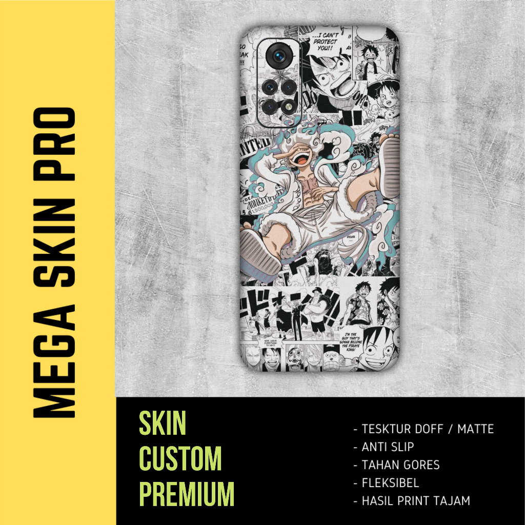 Terlaris Garskin Skin/stiker Redmi Note 11 One Piece Skins Terbaru