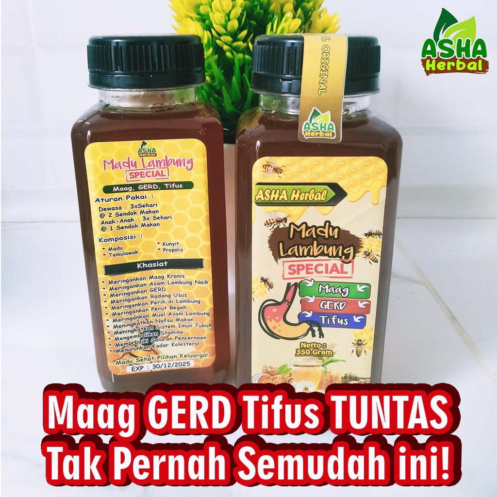 

* Madu Untuk Asam Lambung Obat Herbal Maag Gerd Tifus Madu Kunyit Habbatussauda Rempah Jsr Terlaris