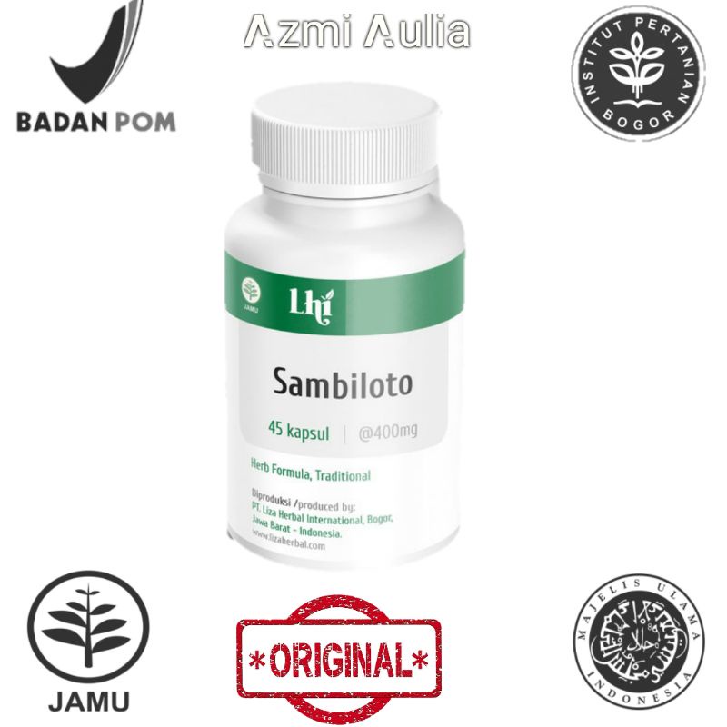 

* Kapsul Sambiloto Liza Herbal Untuk Diabetes Kencing Manis Obat Diabetes Terlaris