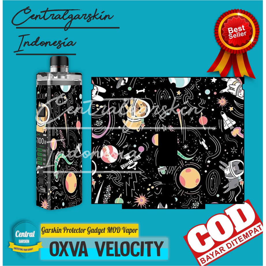 - 2Pcs Custom Oxva Velocity Garskin/Case Wrap MAXDECAL Bisa COD