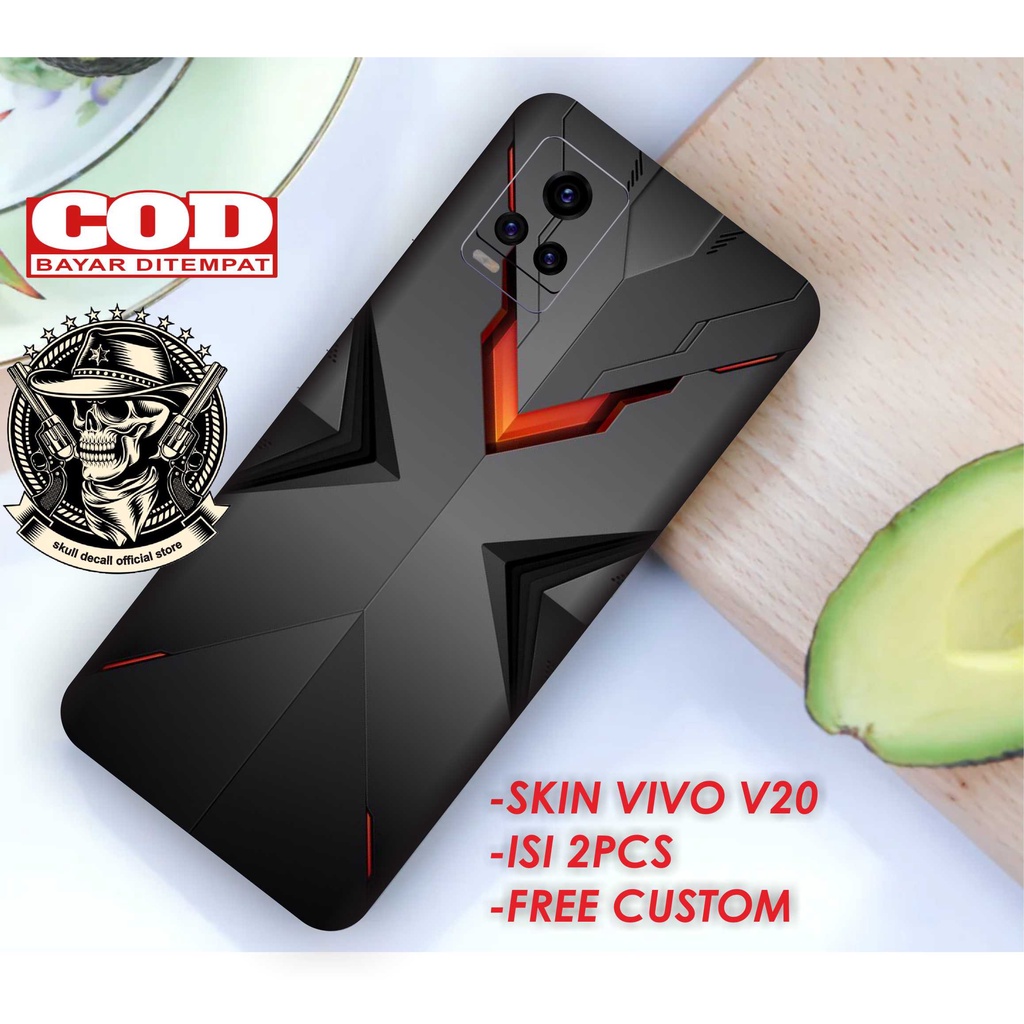 *PromoGet2* Vivo V20 Stiker Garskin HP/Case Custom Dan COD