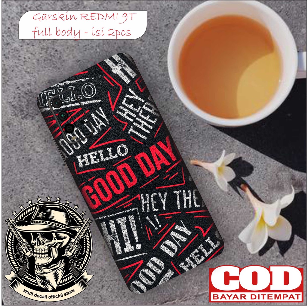 *PromoGet2* Redmi 9t Stiker Garskin HP/Case Custom Dan COD