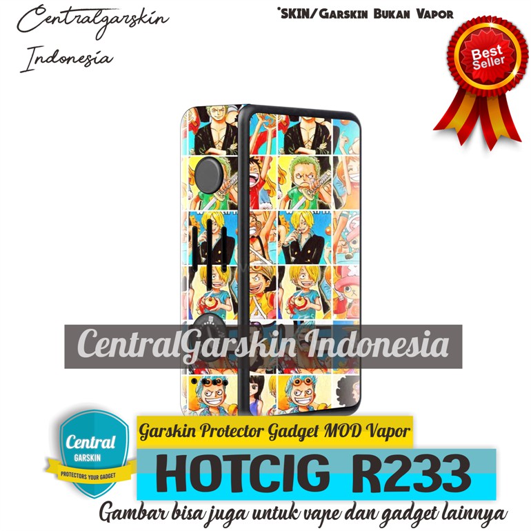 - Hotcig R233 One Piece Garskin Custom Bahan Premium Terlaris COD