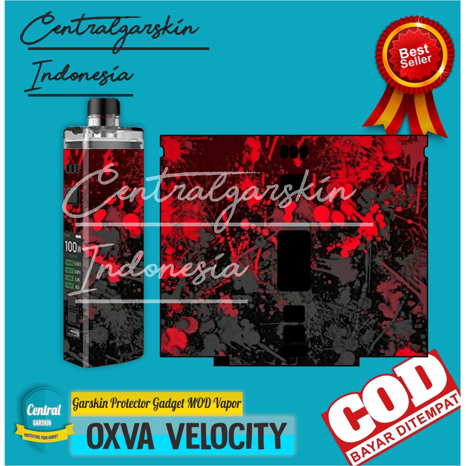 WrapSkin [2pcs] Oxva Velocity Garskin Stiker Bukan Case Custom & COD