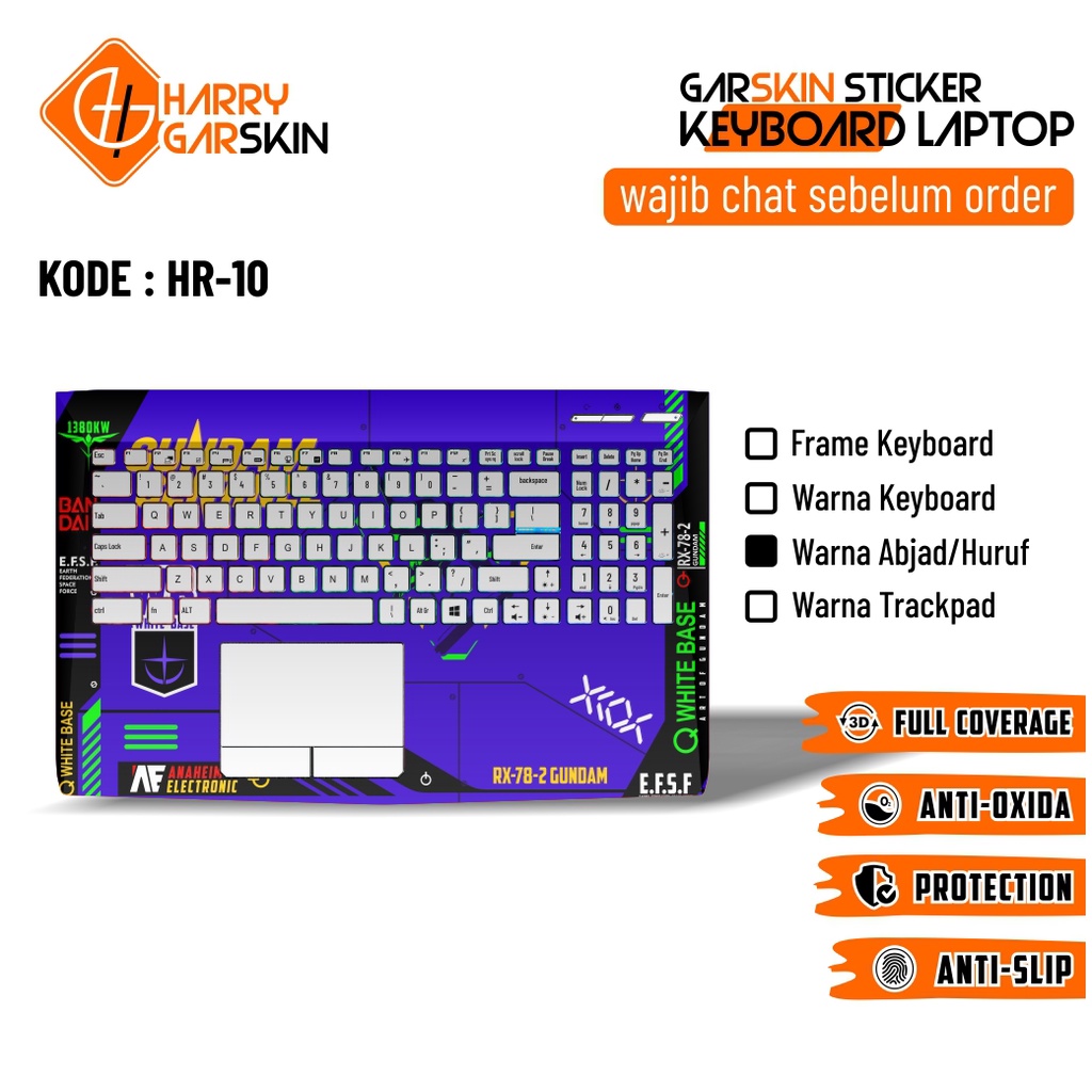 - Laptop Kode Hr341hr345 Request Garskin Custom Bahan Premium Terlaris COD