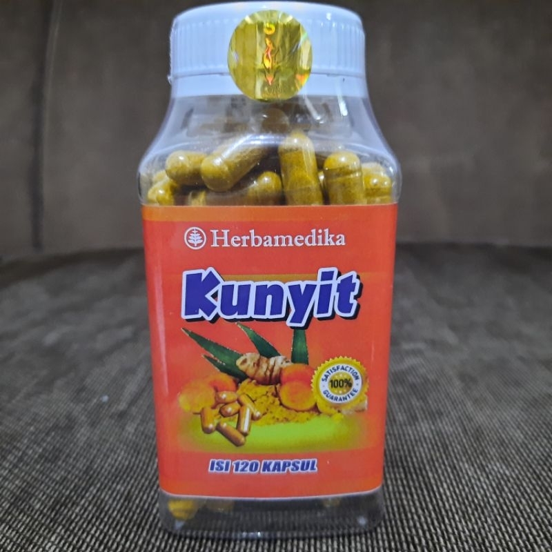 

* Obat Herbal Kapsul Kunyit Herbamedika Terlaris