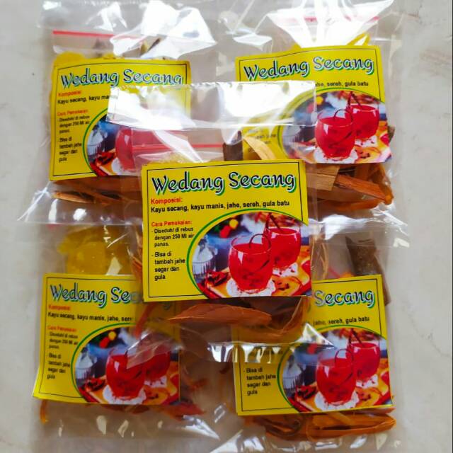 

* Wedang Secang Minuman Kesehatan Terlaris