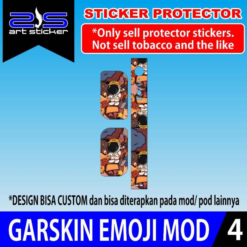 PromoGet2 Emoji Mod Garskin Casing Bisa Custom Bahan Premium