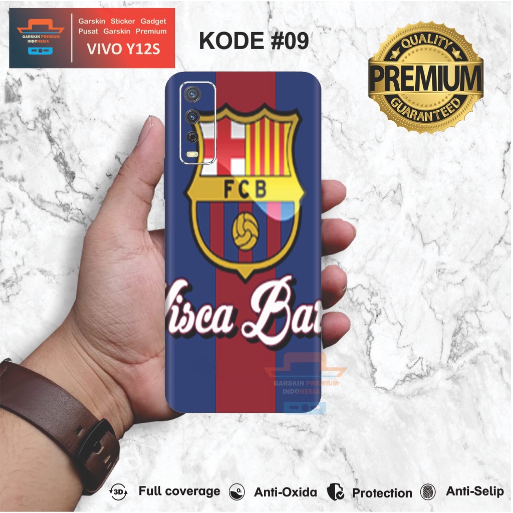 - Vivo Y12s Garskin Custom Bahan Premium Terlaris COD
