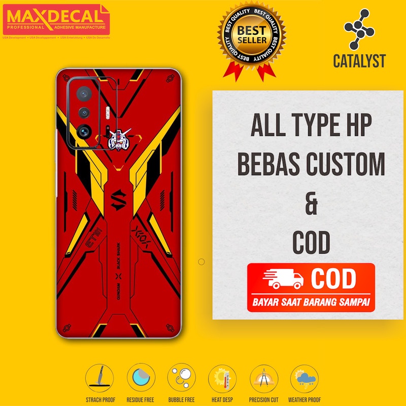 Xiaomi 11t 11t Pro Mi11t Garskin/Stiker Case Bisa Custom Motif - 2Pcs