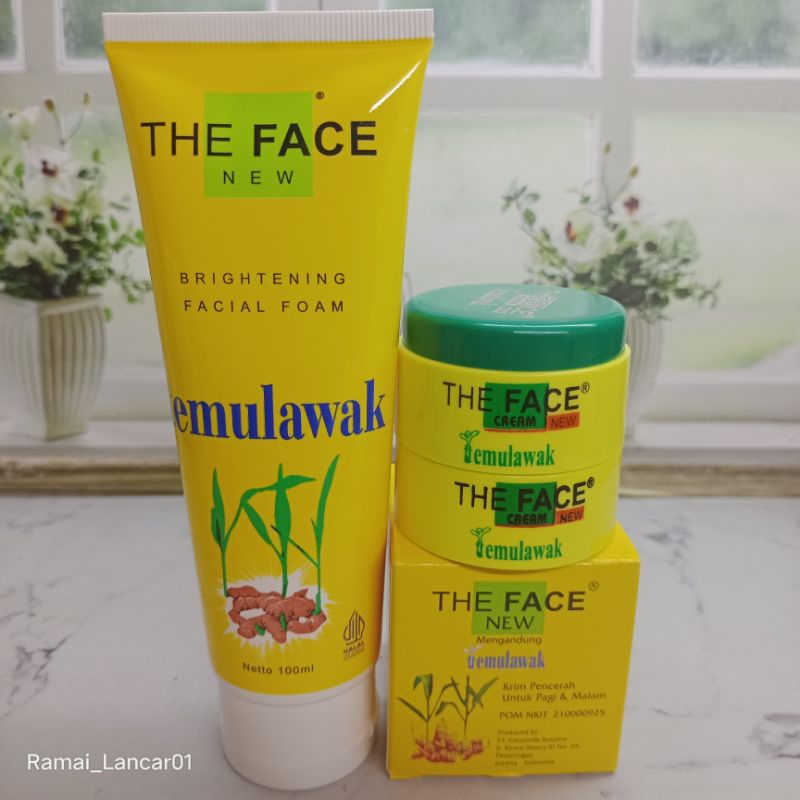 

* The Face Temulawak 3in1 Facial Foam Cream Siang Malam Terlaris