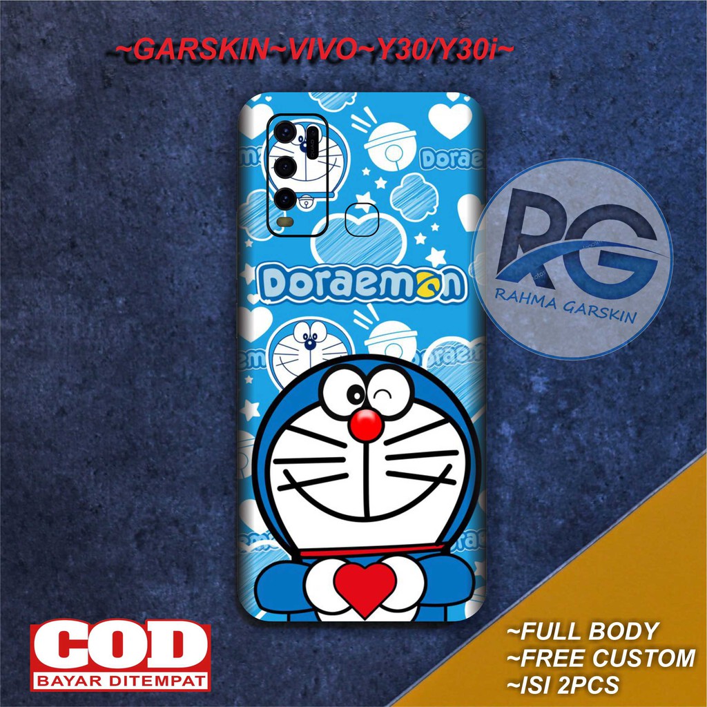 *PromoGet2* Vivo Y30 Stiker Garskin HP/Case Custom Dan COD