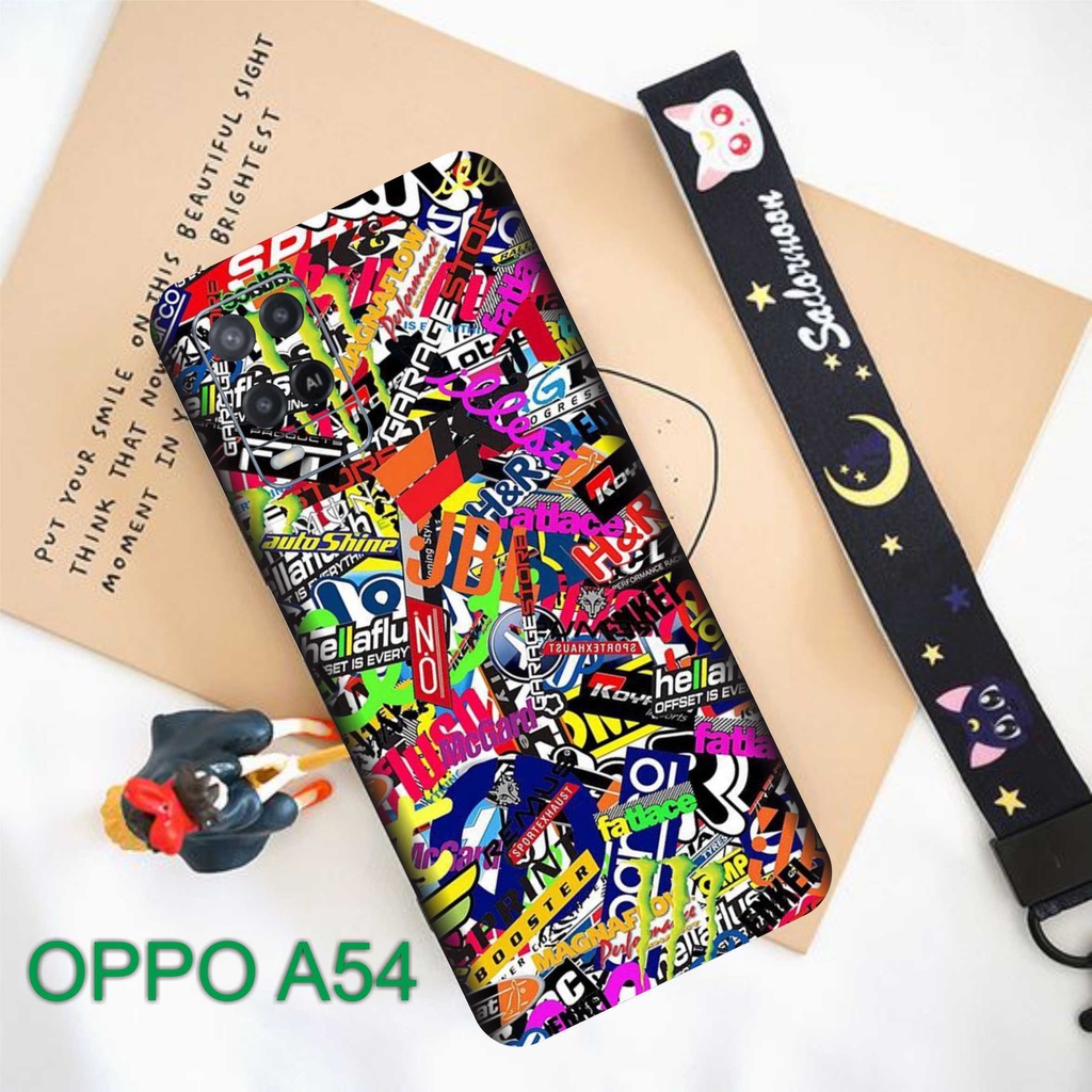 *PromoGet2* Oppo A54 Stiker Garskin HP/Case Custom Dan COD