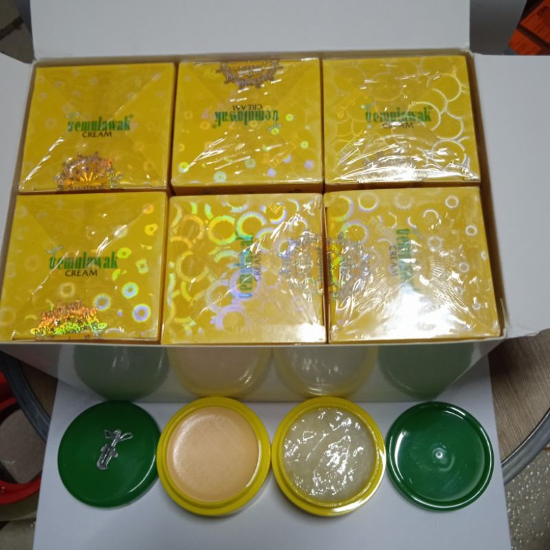 

* Cream Temulawak Import Susun Lusinan 12 Pcs Terlaris