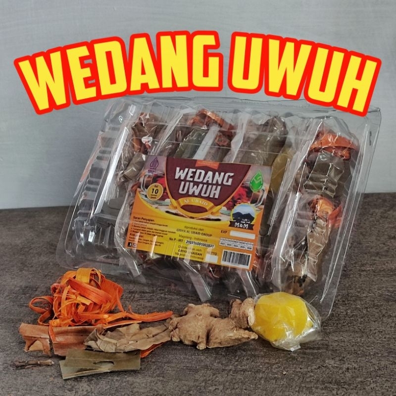 

* Wedang Uwuh Jahe Kapulaga Cengkih Secang Wedang Minuman Rempah Khas Jogja Terlaris