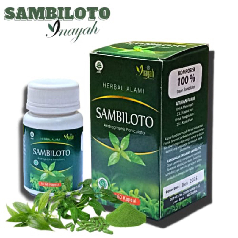

* Kapsul Sambiloto Herbal Asli Terlaris