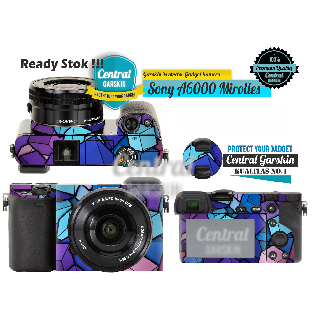 Garskin Sony A6000 Garskin Motif Dan Bisa Custom