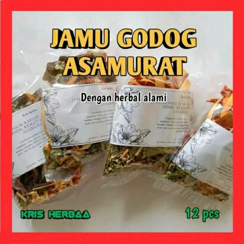 

* Jamu Godhog Asamurat Kemasan Ekonomis Secang Dan Daun Salam Terlaris
