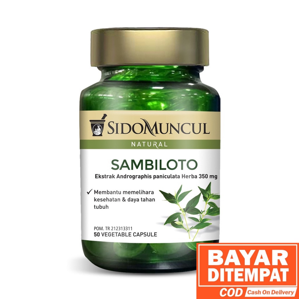 

* Sidomuncul Natural Sambiloto 50s Terlaris