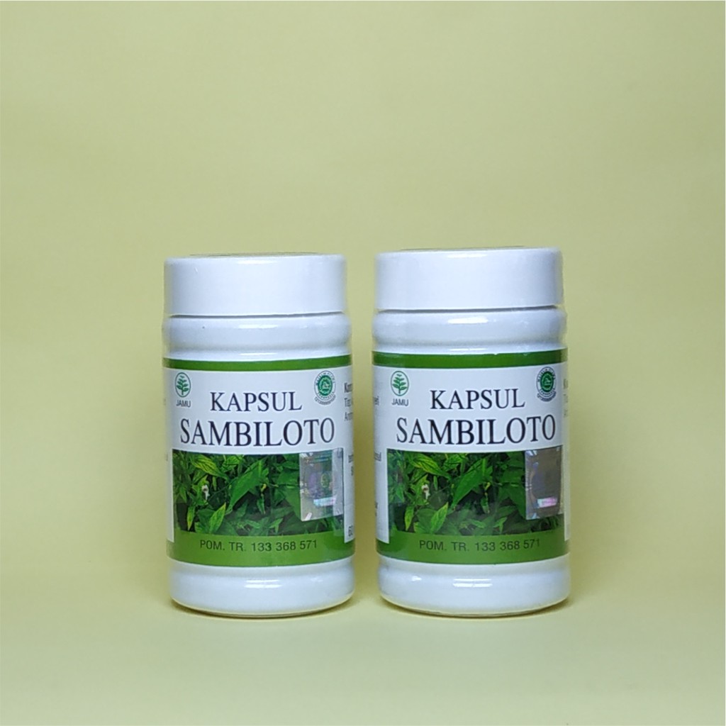 

* Kapsul Sambiloto Alghuroba 60 Butir Terlaris