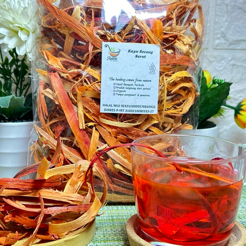 

* Secang Serut Halus Tipis 250 Gram Rempah Bu Risma Premium Terlaris