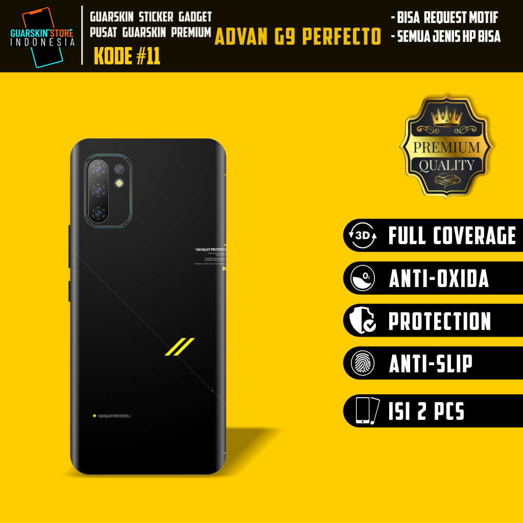 Get2Pcs Advan G9 Perfecto Motif 1115 Request Motif ISI Case Garskin Casing COD