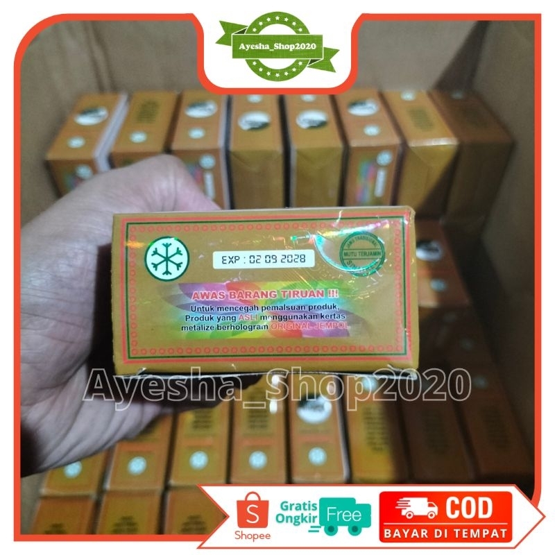 

* Herbal Jamu Kereta Lama Jadul Asli Hologram Cap Jempol 1box Terlaris