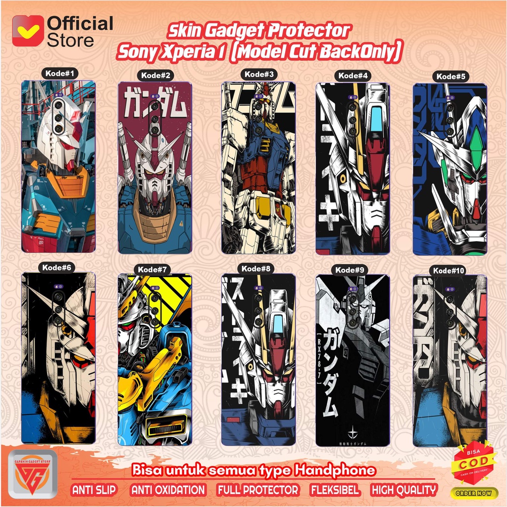 *PromoGet2* Sony Xperia 1 Stiker Garskin HP/Case Custom Dan COD