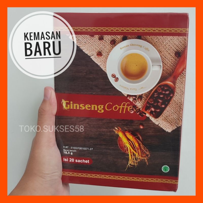 

* Minuman Kesehatan Korean Ginseng Coffee By Tara Nature 100 Original Terlaris