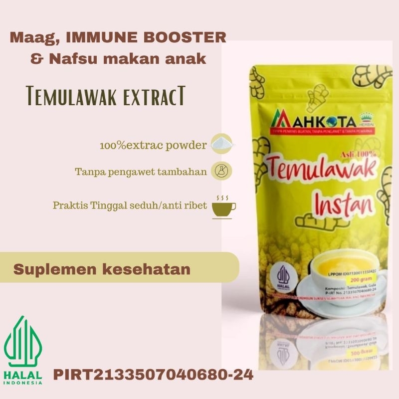 

* Minuman Sari Temulawak Instan Mahkota Obat Lambung Liver Temulawak Instan Terlaris