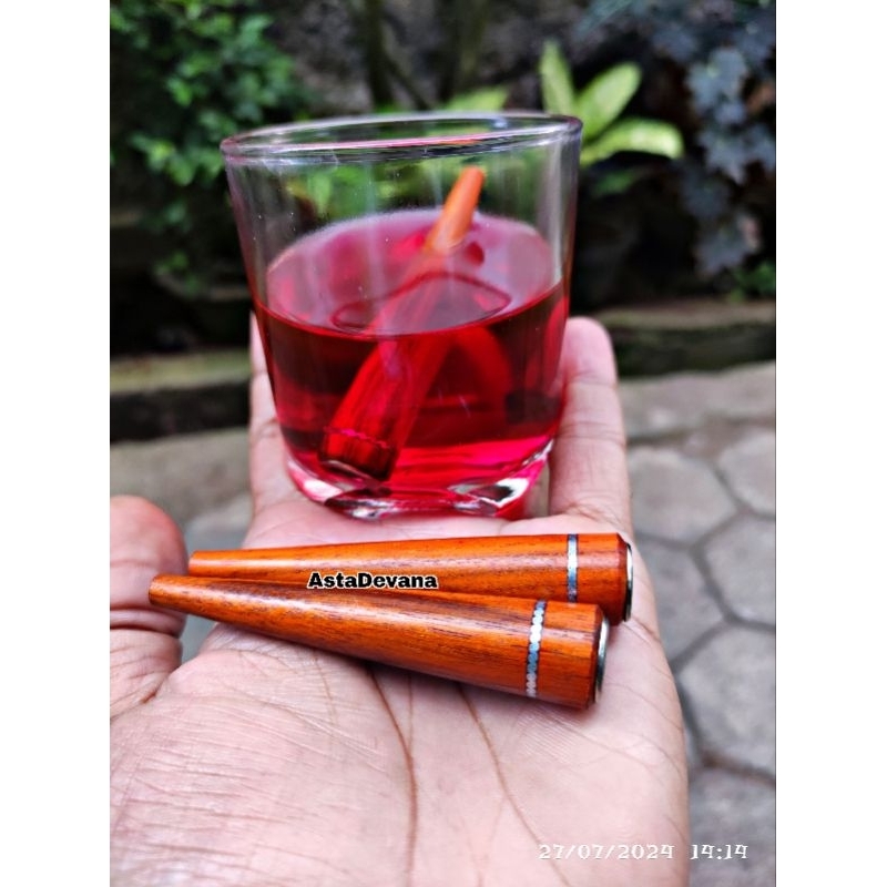 

* Pipa Smoke Galih Secang Herbal Asli Merubah Warna Air 78cm Model Cincin Terlaris