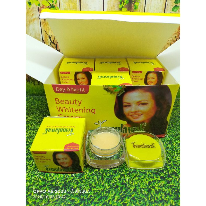 

* 12 Pcs Cream Temulawak Beauty Pot Kaca Terlaris