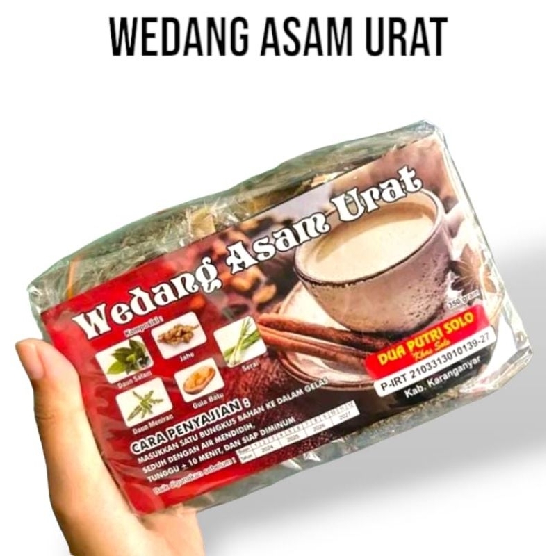 

* Herbal Jamu Asam Urat Wedang Asam Urat Isi 10 Pcs Terlaris