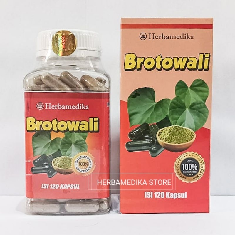 

* Brotowali Herbamedika Isi 120 Kapsul Terlaris