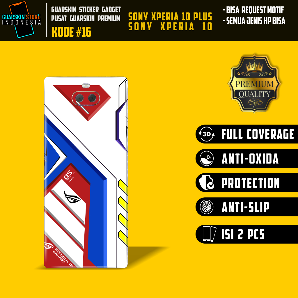 Get2Pcs S Sony Xperia 10 Plus Sony Xperia 10 1620 Request Motif ISI 2pcs Case Garskin Casing COD