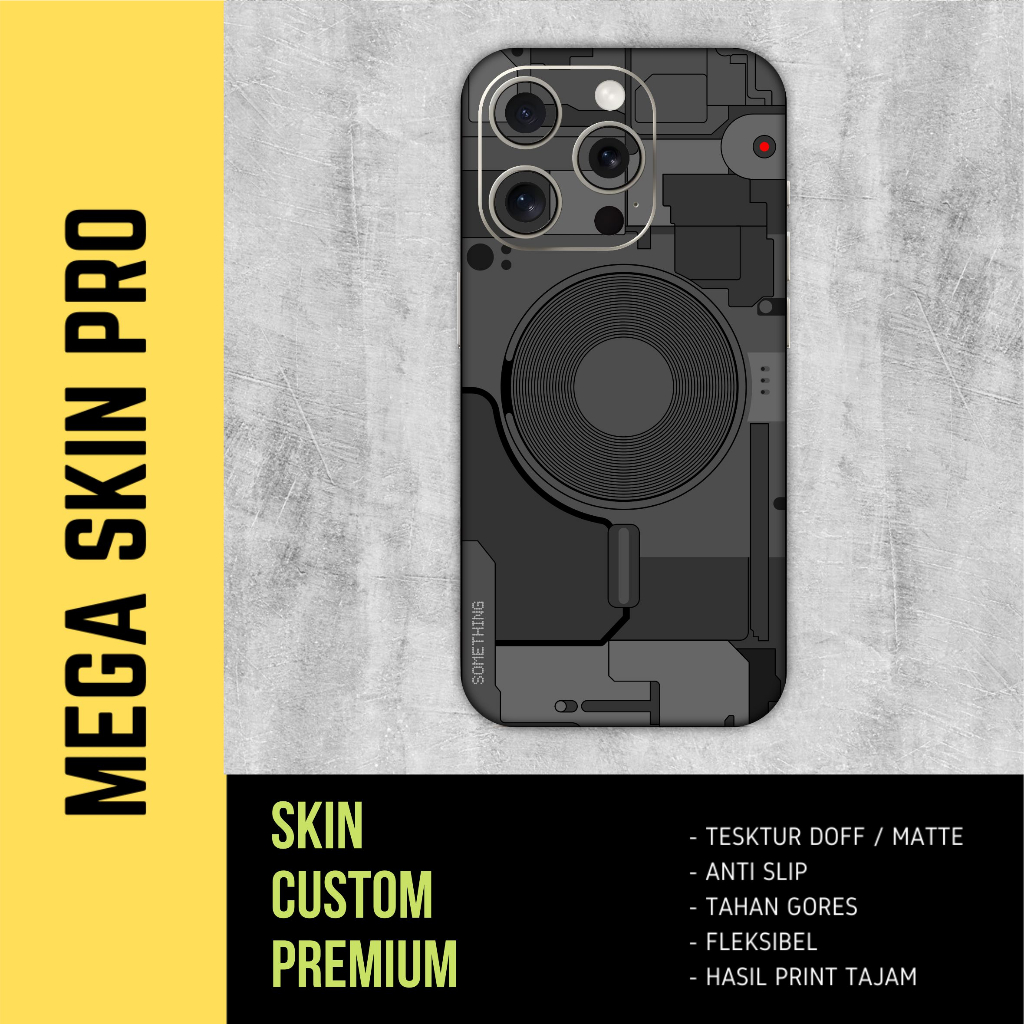 - Iphone 15 Pro Max Garskin Custom Bahan Premium Terlaris COD