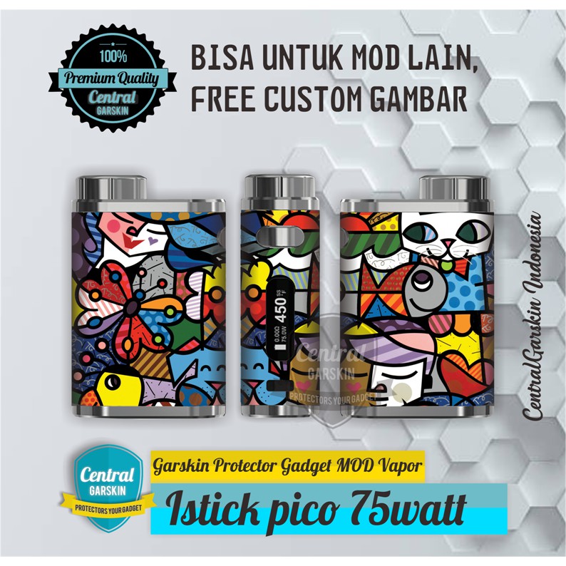 - Pico 75 Watt Garskin Custom Bahan Premium Terlaris COD